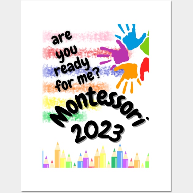 Montessori Are you ready for me Wall Art by Jaxybear